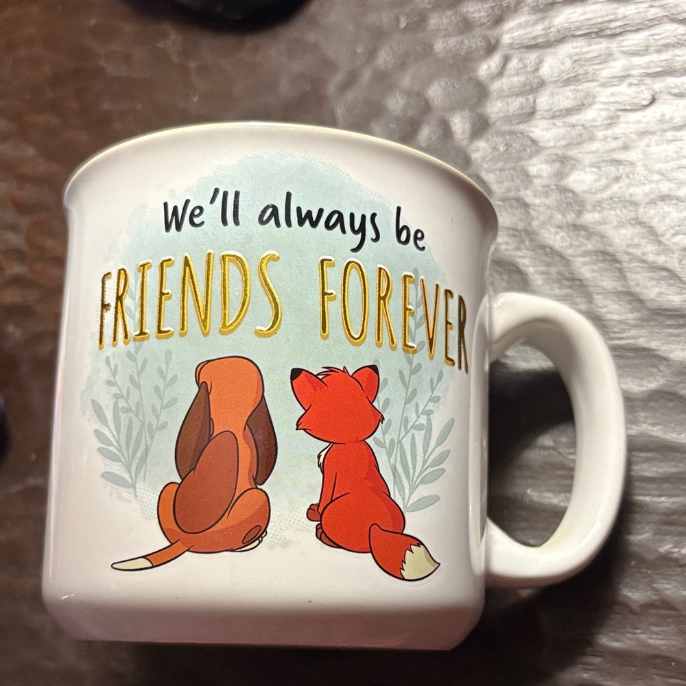 Disney Ceramic Mug with Fox and the Hound